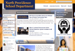 Screenshot of North Providence Schools website